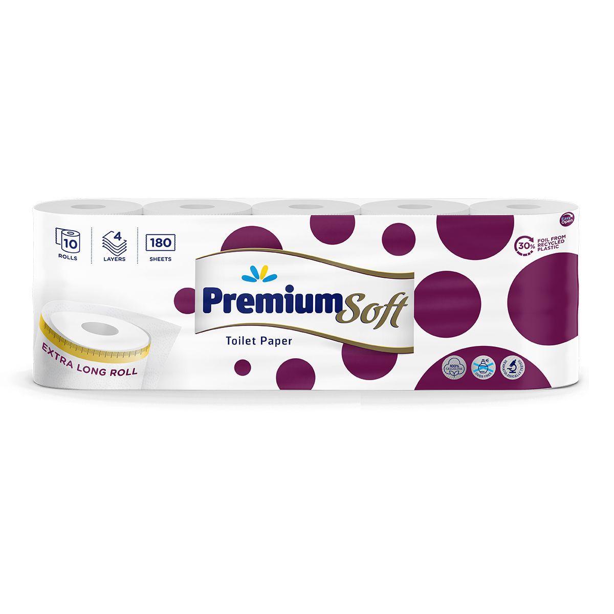 LILLY PREMIUM Тоалетна хартия 4 пласта, 10бр.