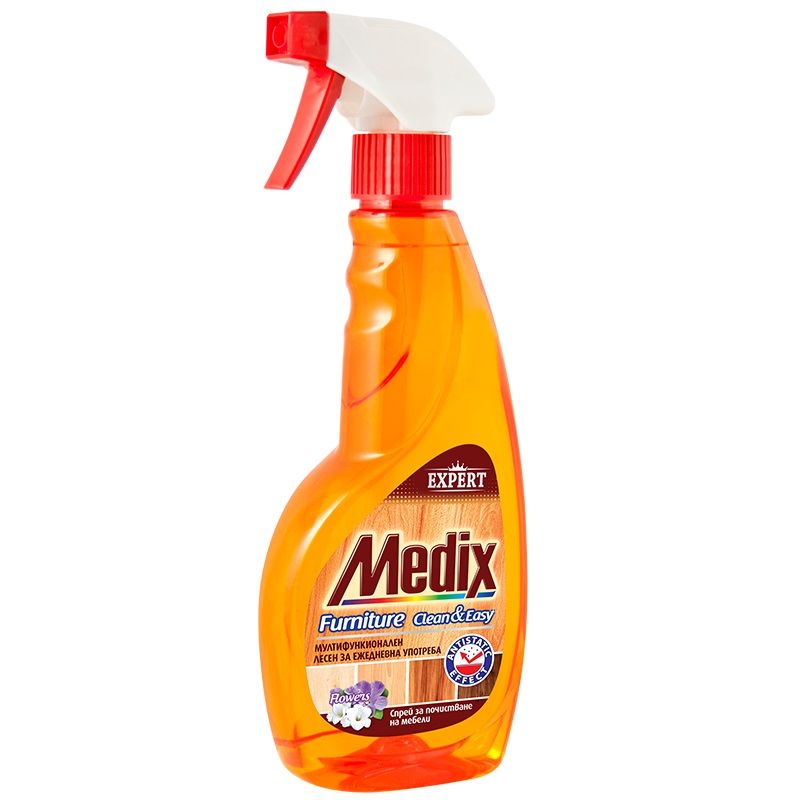 MEDIX EXPERT FURNITURE CLEAN&EASY Спрей за почистване на мебели, 350 мл.