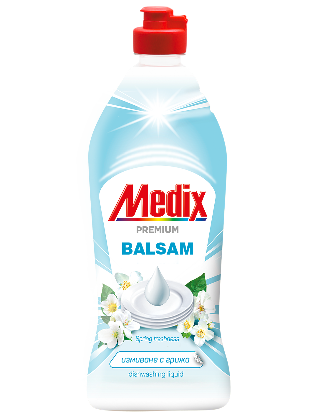 MEDIX PREMIUM BALSAM Spring Freshness  концентриран балсам заизмиване на съдове, 750 мл.