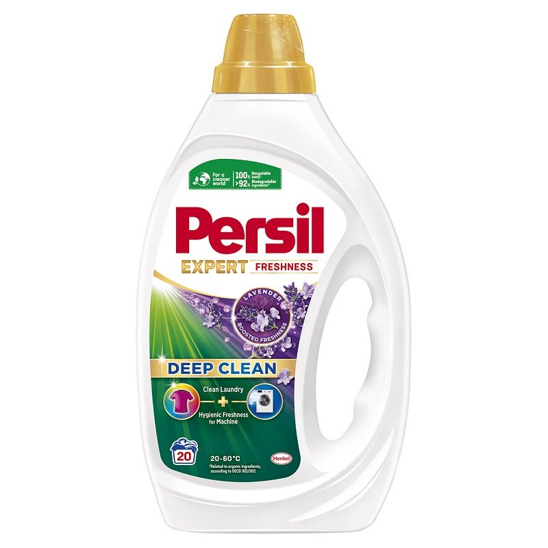 PERSIL LAVENDER Течен перилен препарат за бяло пране, 20 пранета