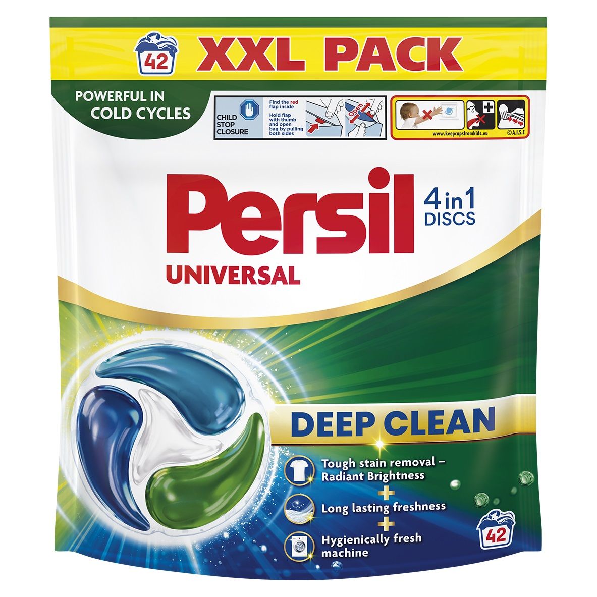 PERSIL UNIVERSAL Дискове за пране, 42 пранета