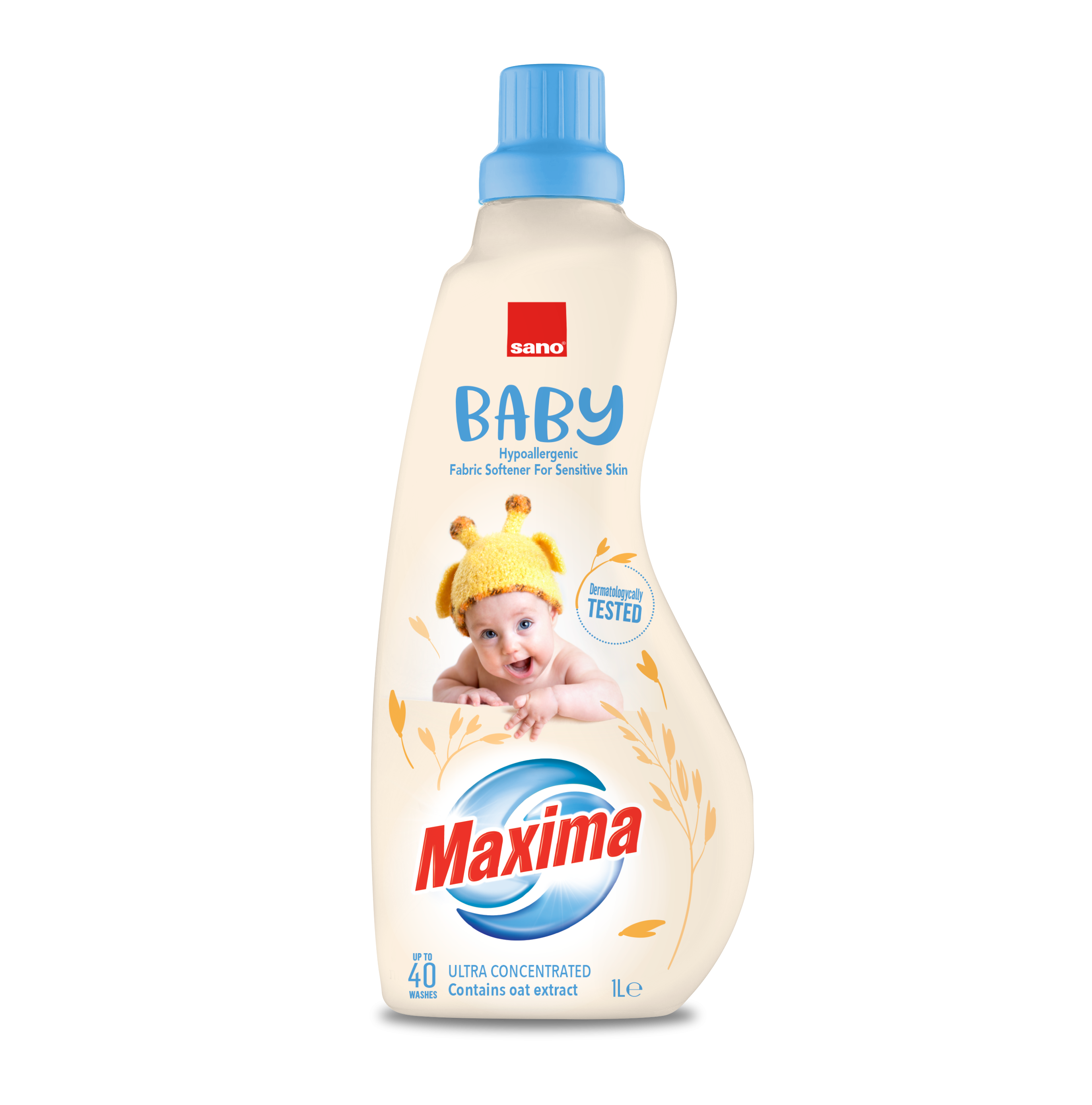 SANO Maxima Baby Oat Омекотител супер концентрат, 40 пранета