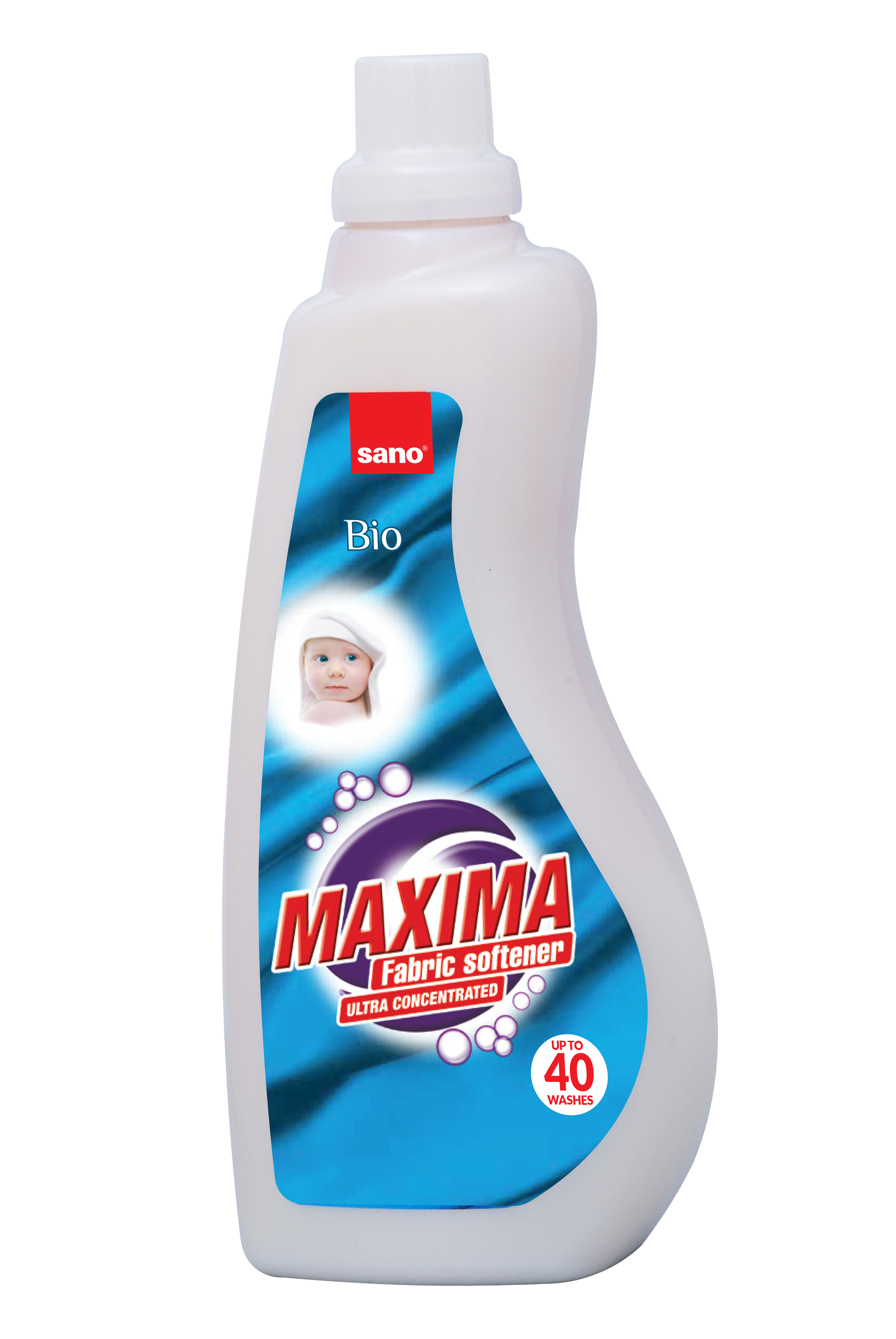 SANO Maxima Bio Омекотител супер концентрат, 40 пранета