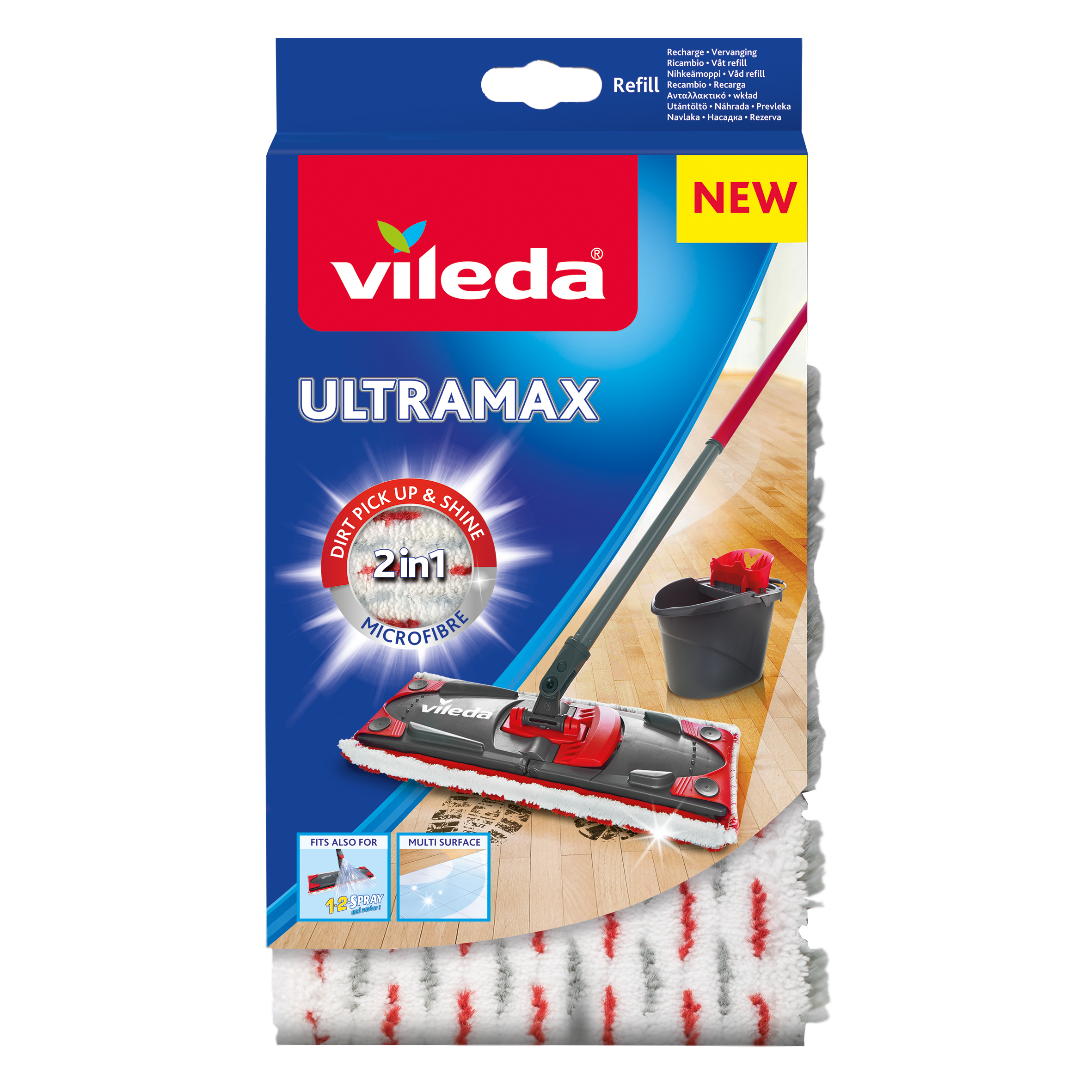 VILEDA ULTRAMAX  2 В 1 Пълнител, 1 бр.