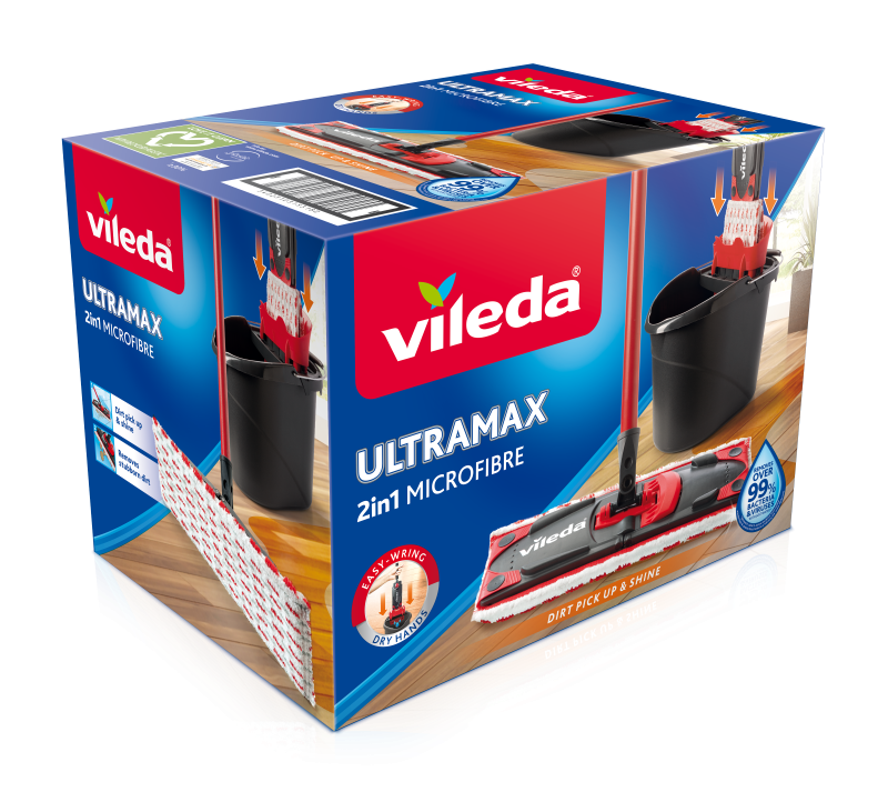 VILEDA ULTRAMAX BOX 2 В 1 Комплект за почистване на под