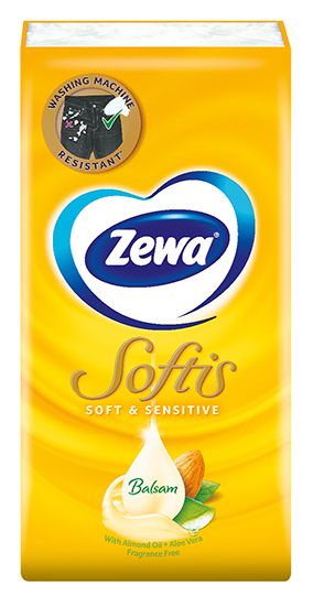 ZEWA SOFTIS SENSITIVE Пакет носни кърпи