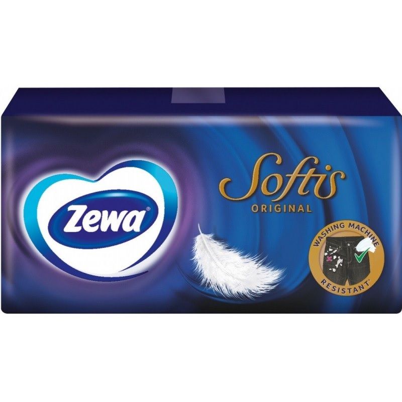 ZEWA SOFTIS Носни кърпи 4 пласта, 1 бр.