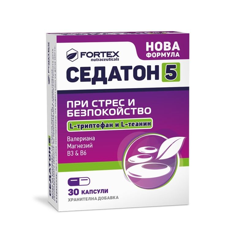 FORTEX СЕДАТОН-5, 30 капсули