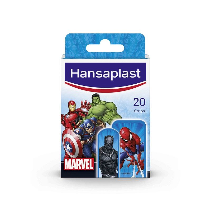 HANSAPLAST AVENGERS Пластир за деца, 20 бр./опаковка