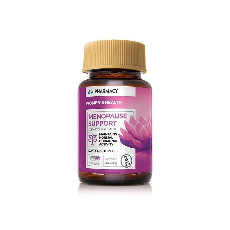 PHARMACY MENOPAUSE SUPPORT  Хранителна добавка, 60 капсули