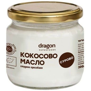 DRAGON SUPERFOODS Кокосово масло, 300мл.
