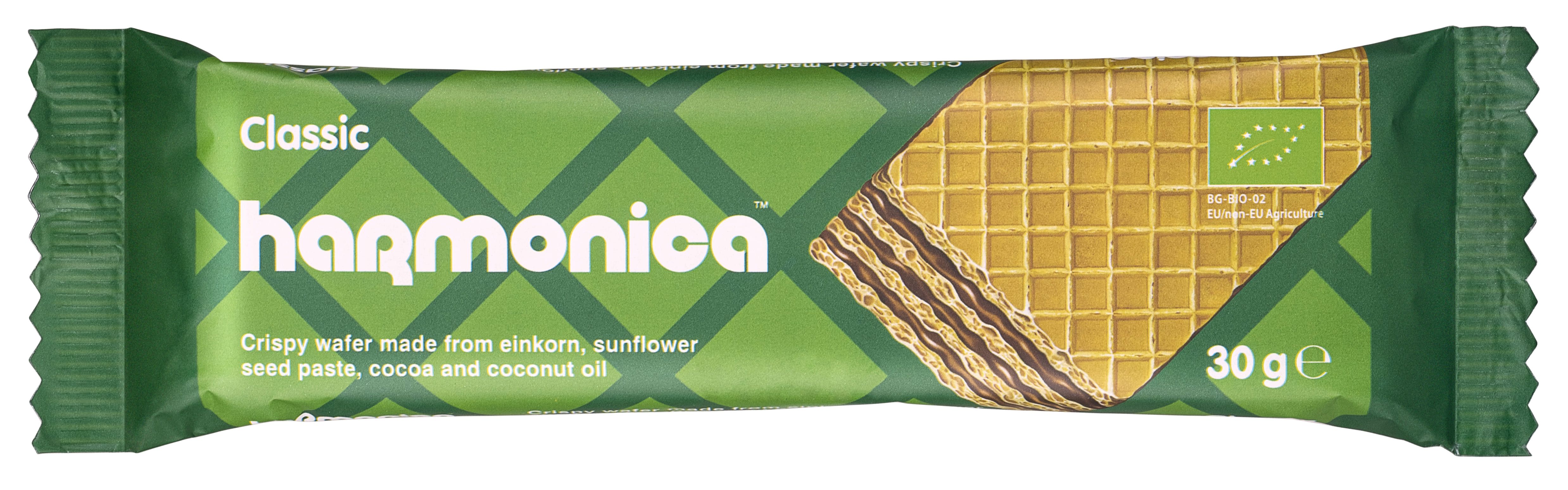 HARMONICA Био вафла класика, 30 г