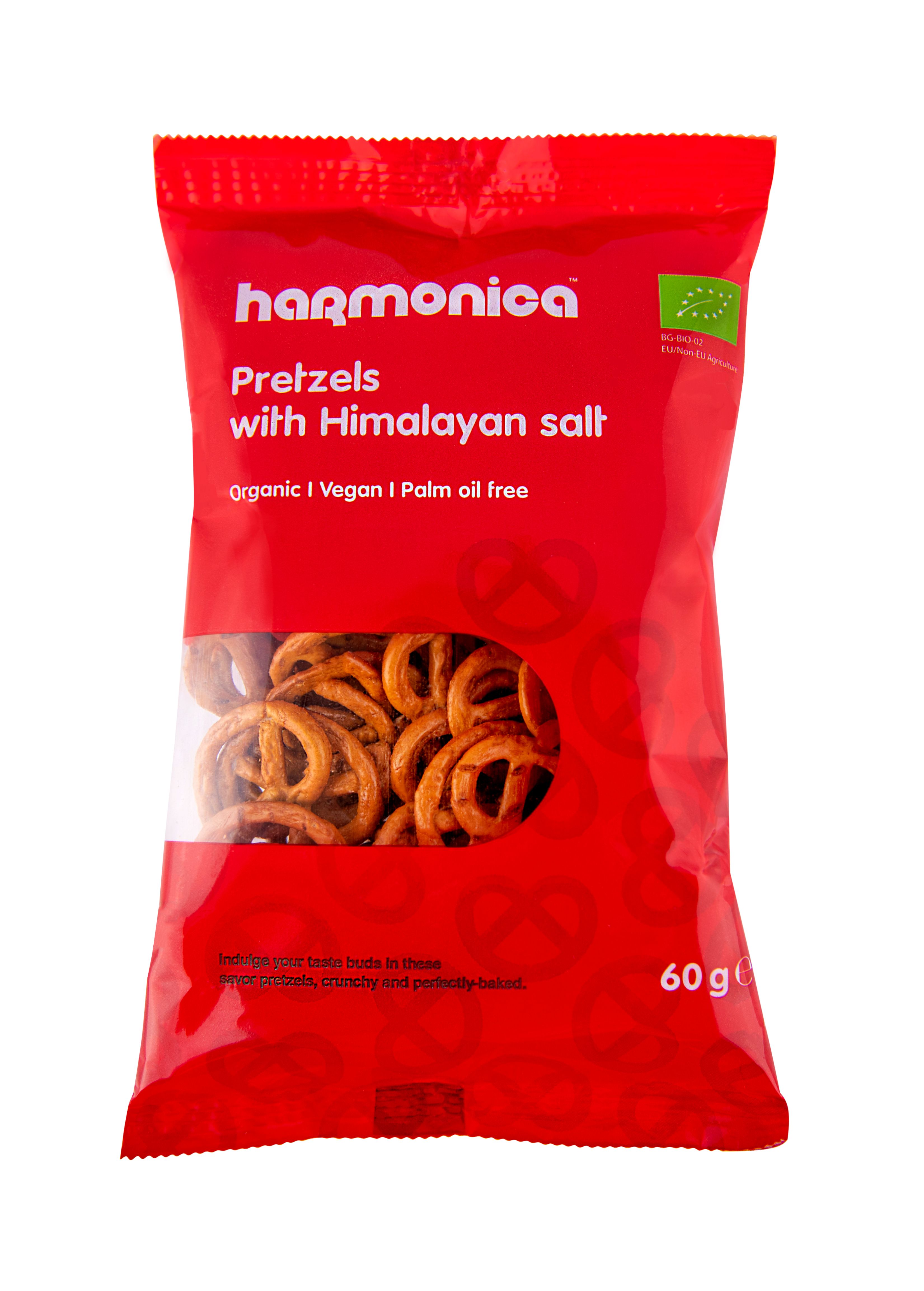 HARMONICA Био претцели, 60 г