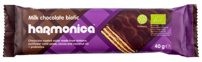HARMONICA Био тунквана вафла с пробиотик, 40гр.