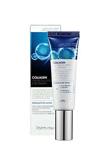 FARMSTAY COLLAGEN WATER FULL MOIST ROLLING EYE SERUM Околоочен серум с колаген