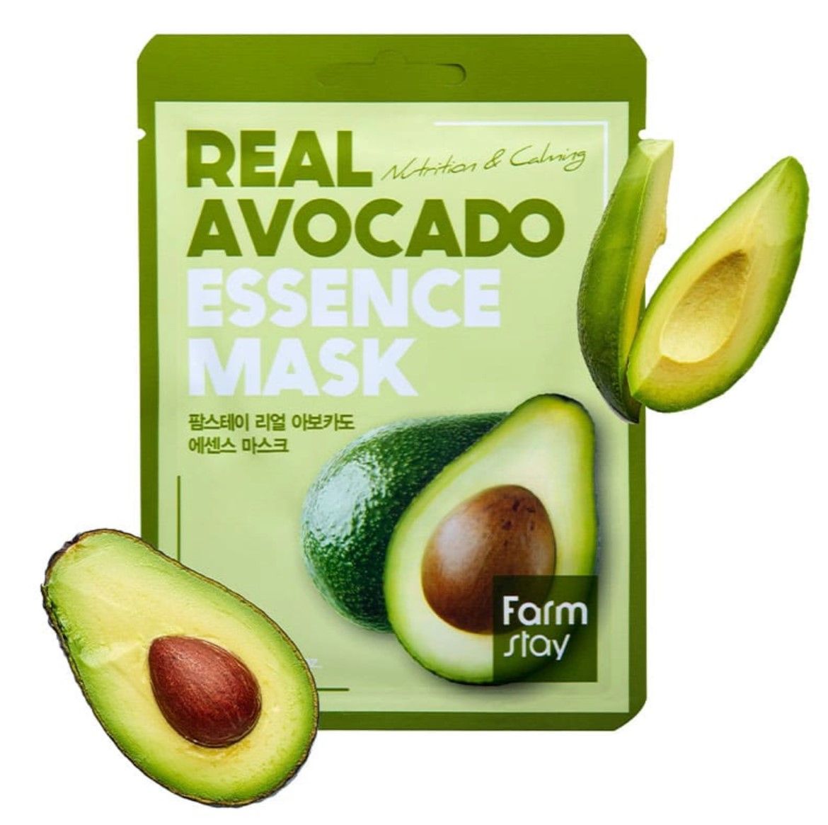 FARMSTAY REAL AVOCADO ESSENCE MASK Маска за лице с авокадо
