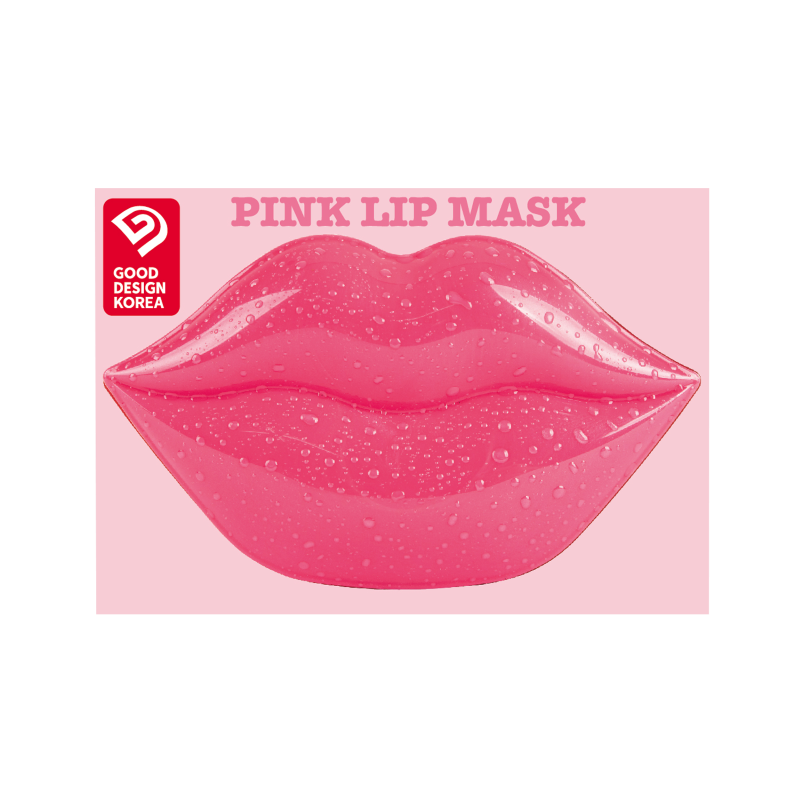 KOCOSTAR PINK Хидрогел маска за устни, 20 бр.