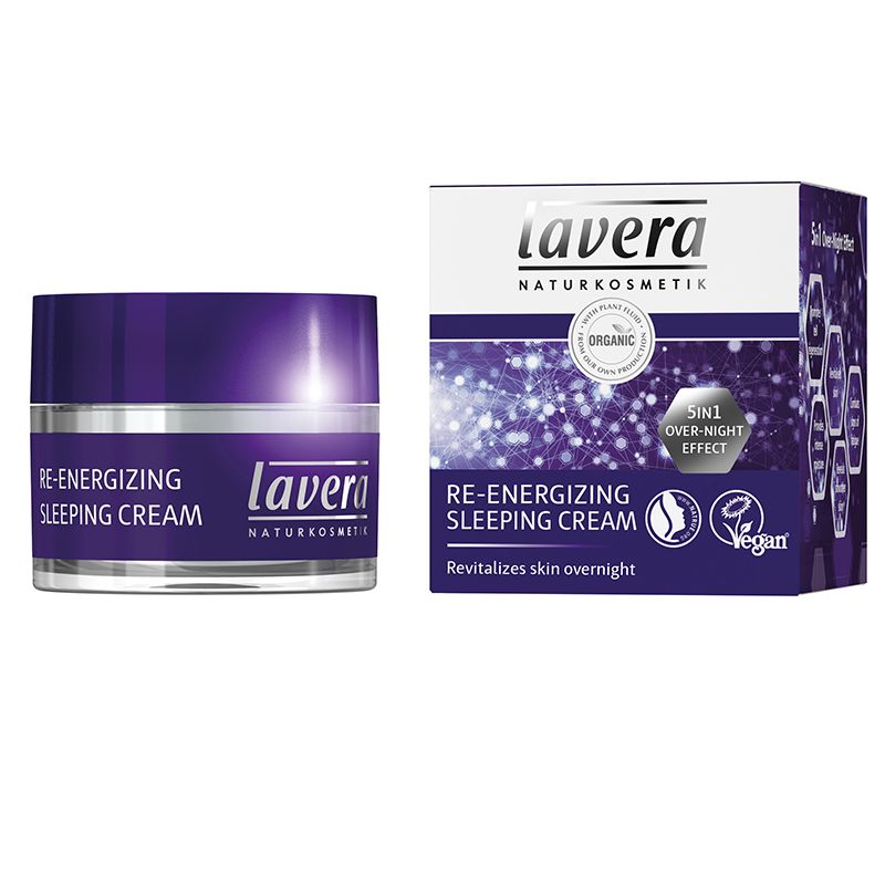 LAVERA Нощен крем re-energizing, 50 мл.