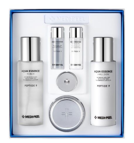 MEDI-PEEL PEPTIDE 9 Комплект за лице с 9 вида пептиди, хиалуронова киселина, аденозин, 6 части