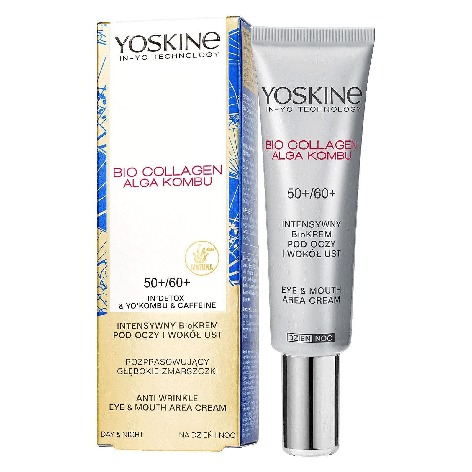 YOSKINE BIO COLLAGEN Крем около очи и устни, 15мл
