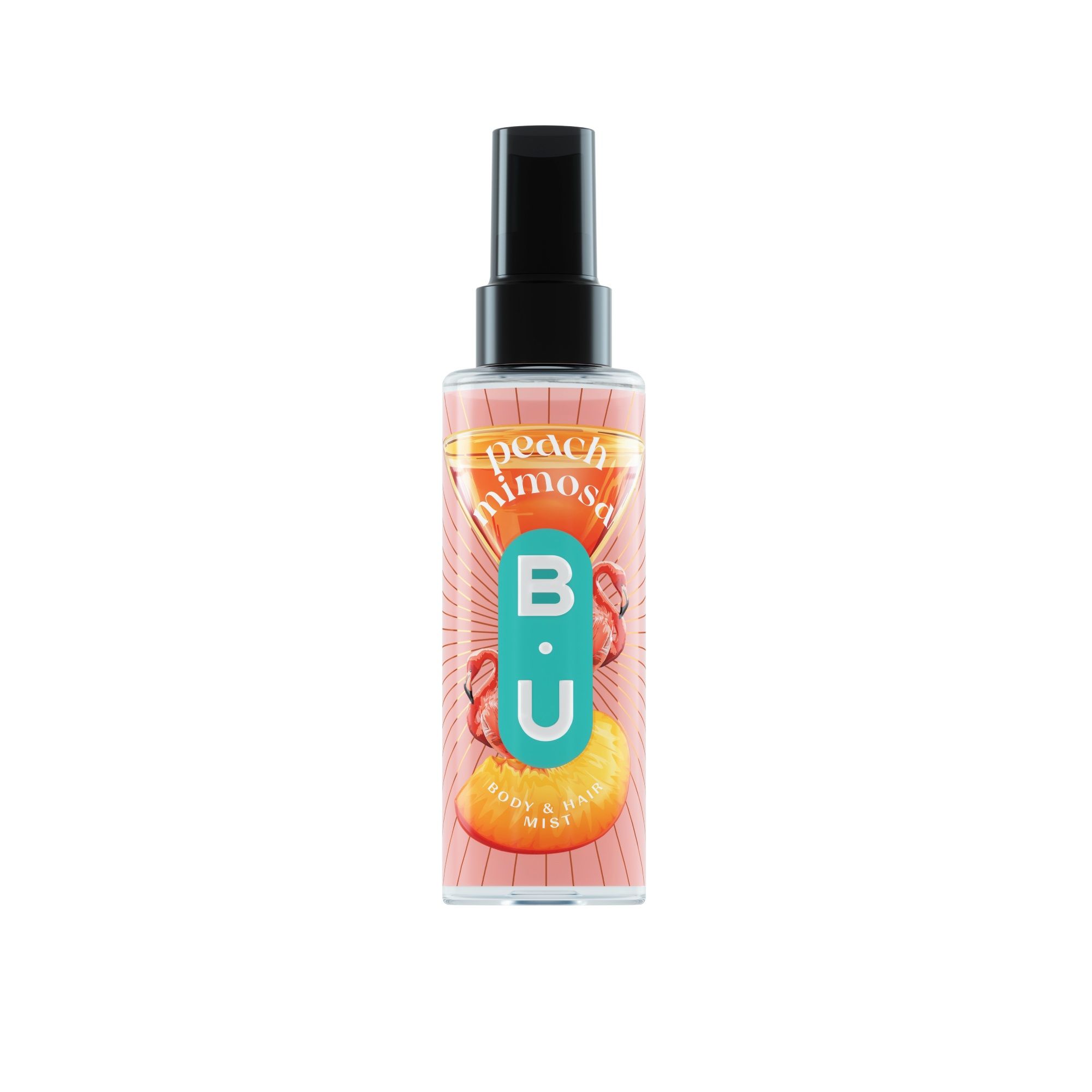 B.U. PEACH MIMOZA Мист за тяло, 100мл.