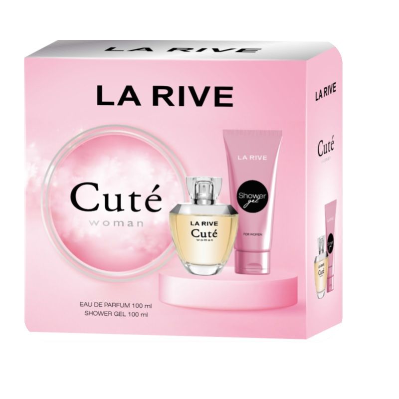 LA RIVE CUTE  Комплект Парфюмна вода, 100 мл + Душ-гел, 100 мл