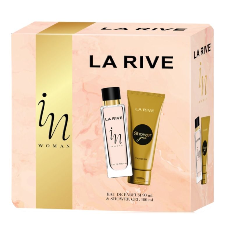 LA RIVE IN WOMAN Комплект парфюмна вода, 90 мл + душ-гел, 100 мл.