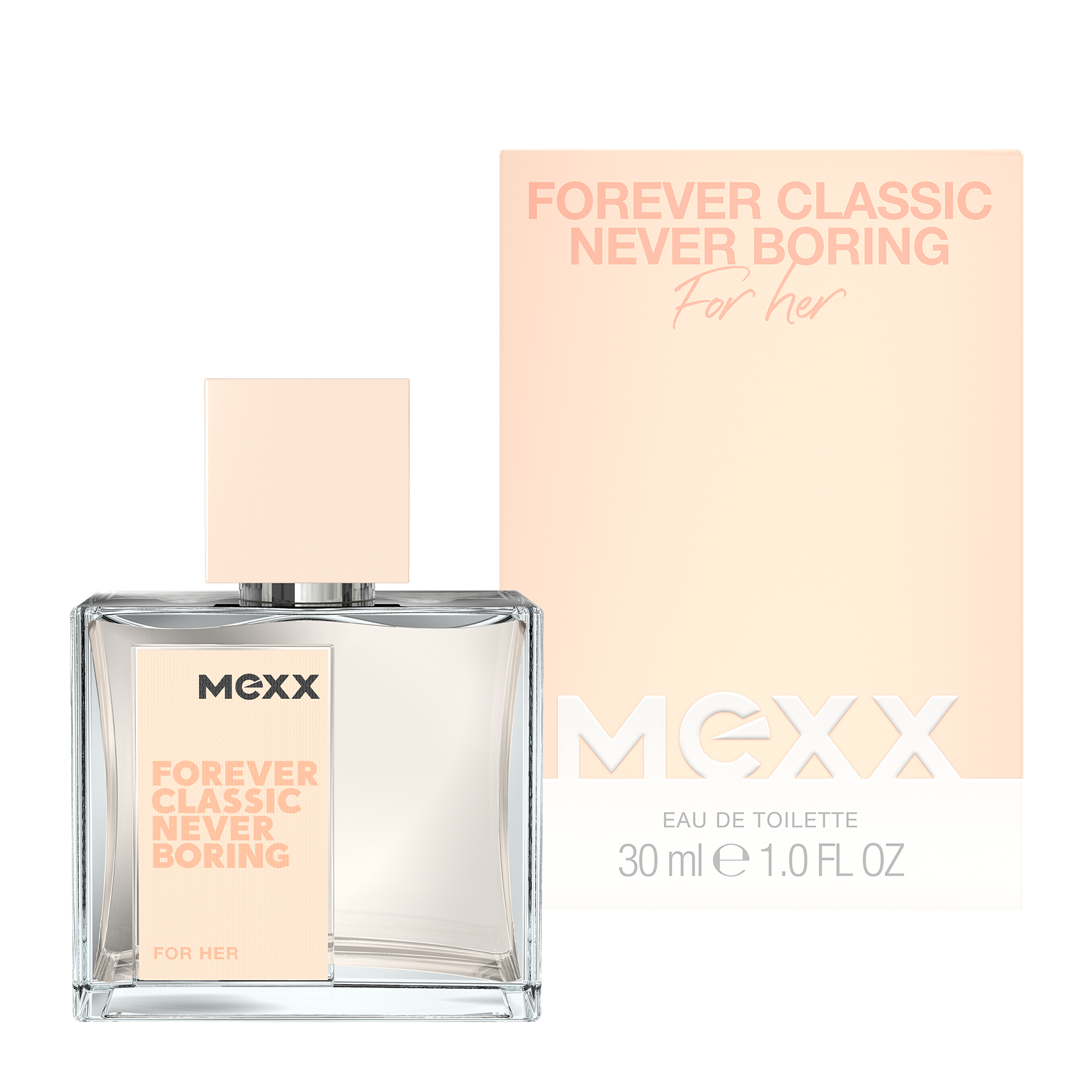 MEXX FOREVER CLASSIC NEVER BORING Тоалетна вода за жени, 30 мл.