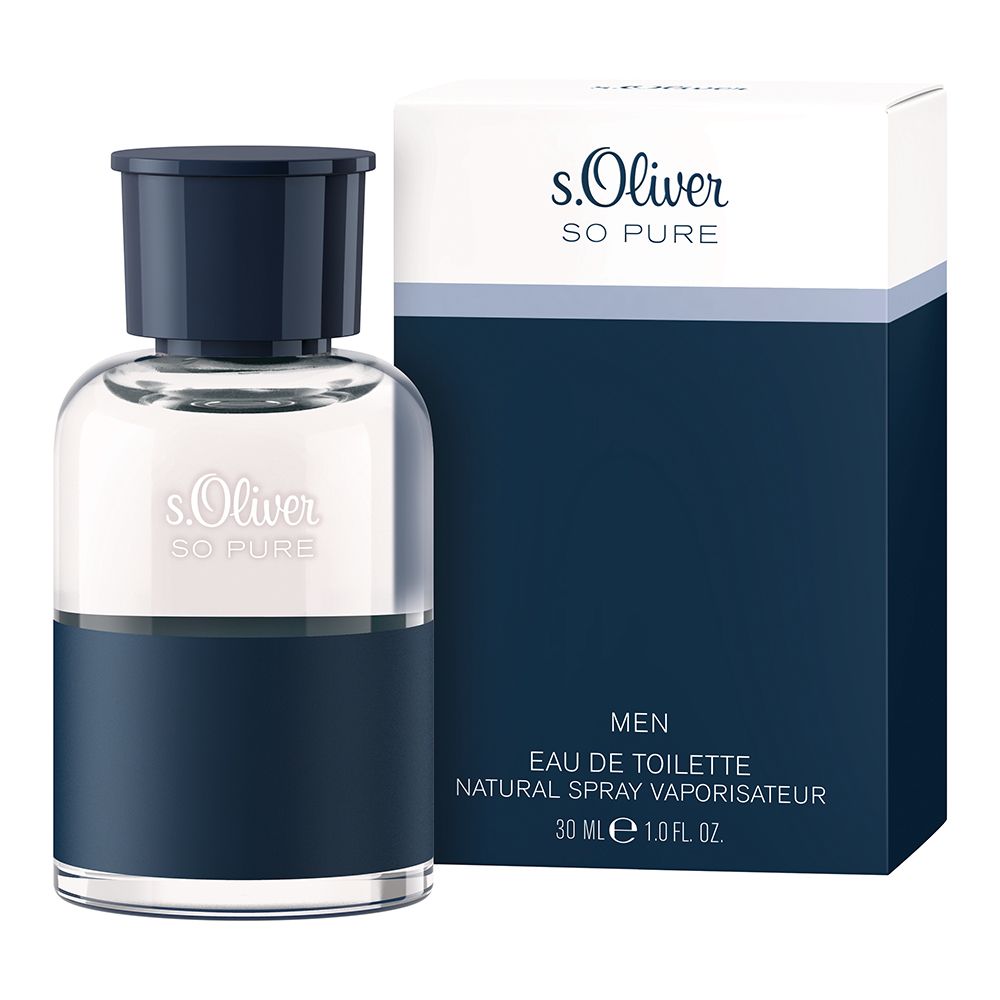 S.OLIVER SO PURE Мъжка тоалетна вода, 30 мл.