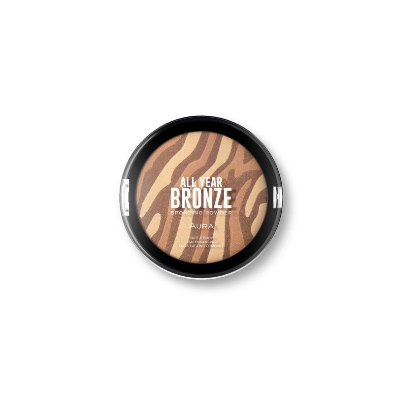 AURA ALL YEAR BRONZE  Бронзираща пудра 911 Safari, 18 г