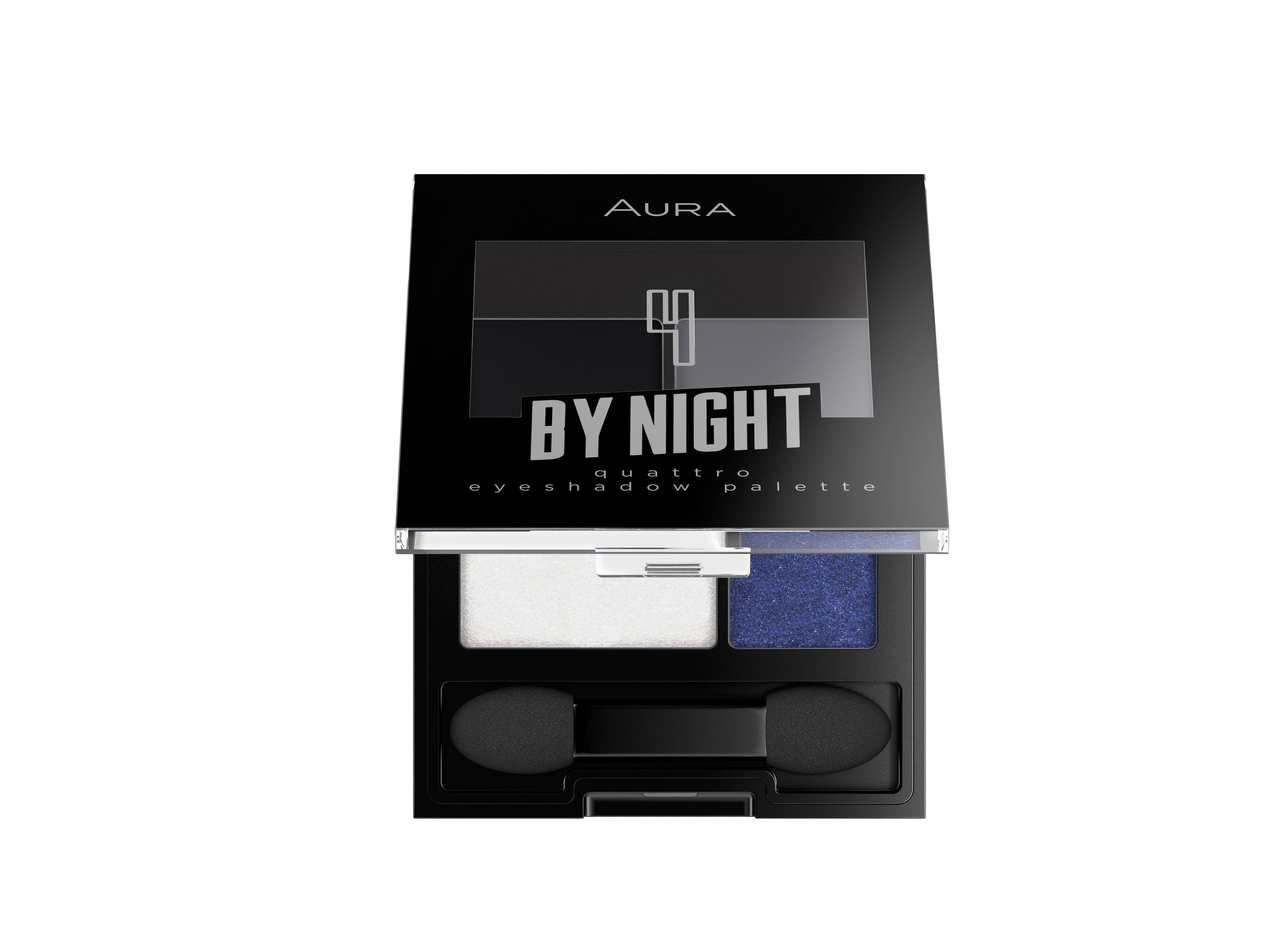 AURA EYESHASHDOW PALETE BY NIGHT Палитра сенки за очи 04