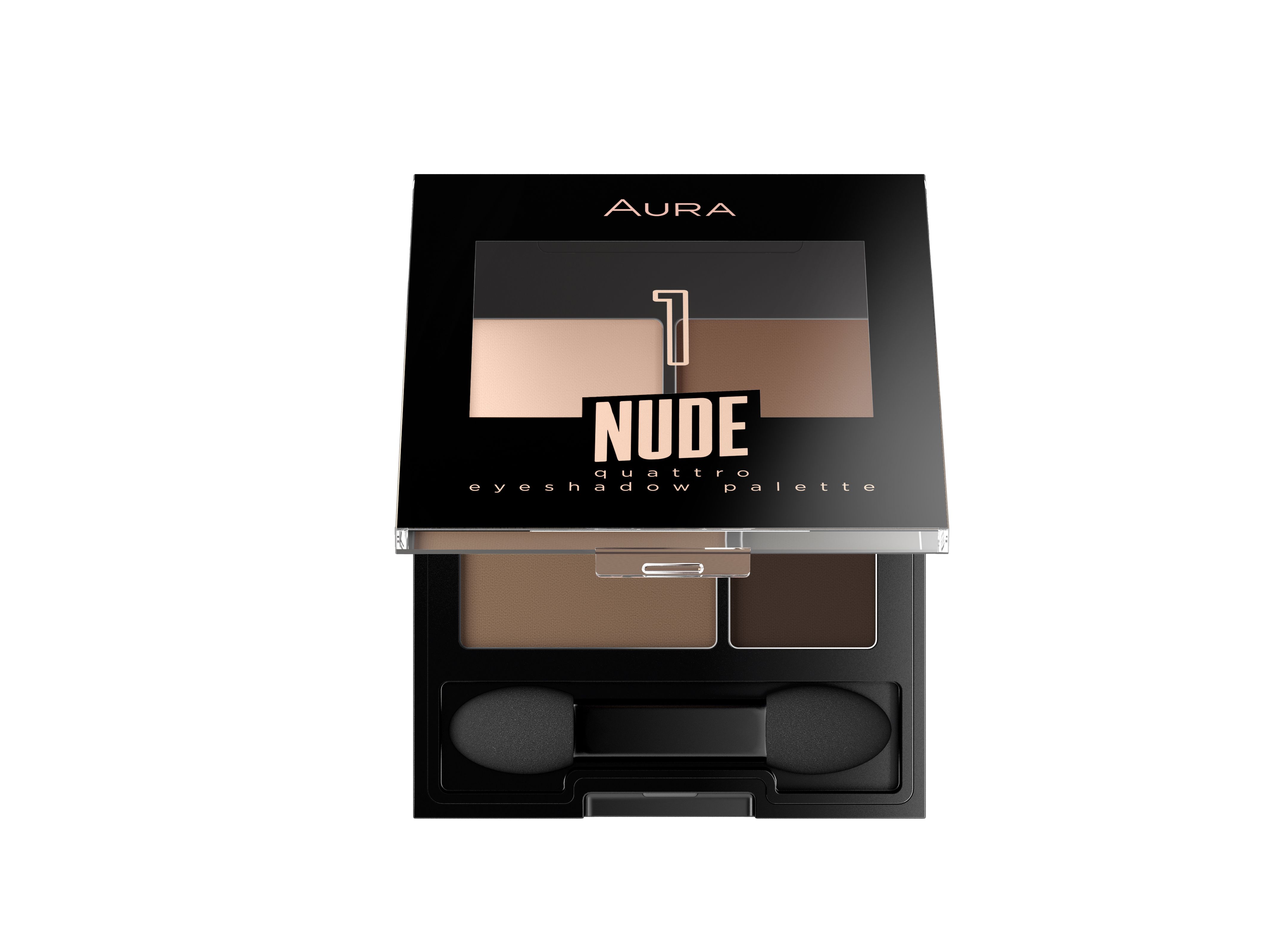 AURA EYESHASHDOW PALETE NUDE Палитра сенки за очи 01