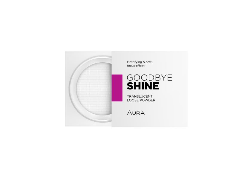 AURA GOODBYE SHINE Матираща пудра