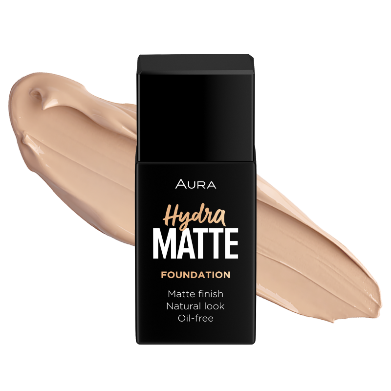 AURA HYDRA MATTE Фон дьо тен, 012 VANILLA SILK
