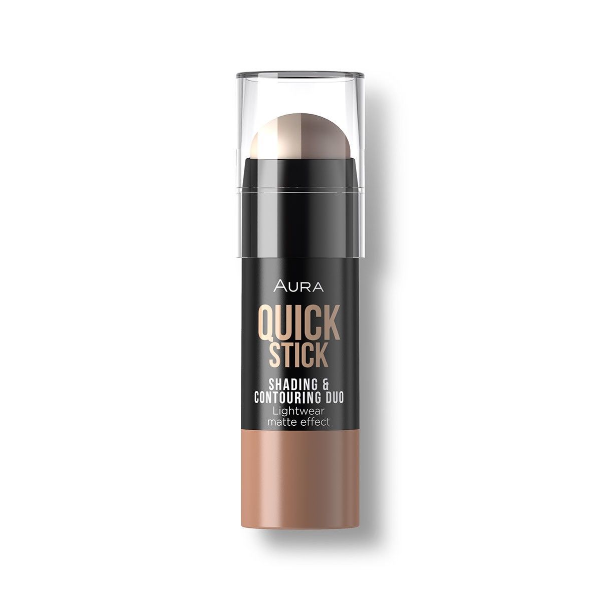 AURA QUICK STICK Двоен контуриращ стик 01 LIGHT