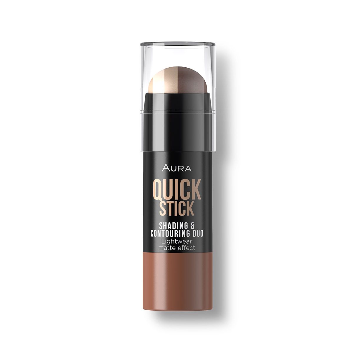 AURA QUICK STICK Двоен контуриращ стик 02 MEDIUM
