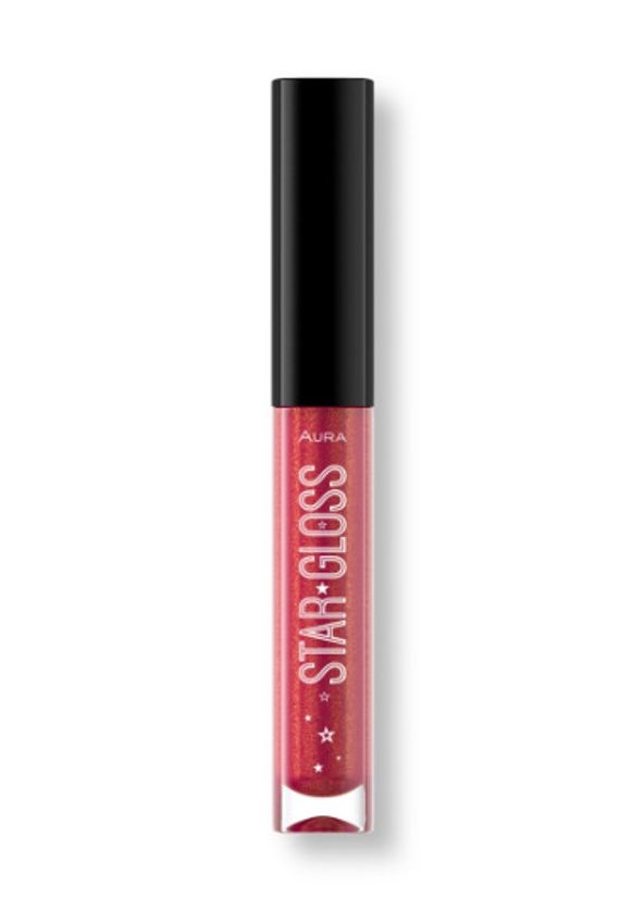 AURA STAR GLOSS Гланц за устни №08 Стела, 1бр.