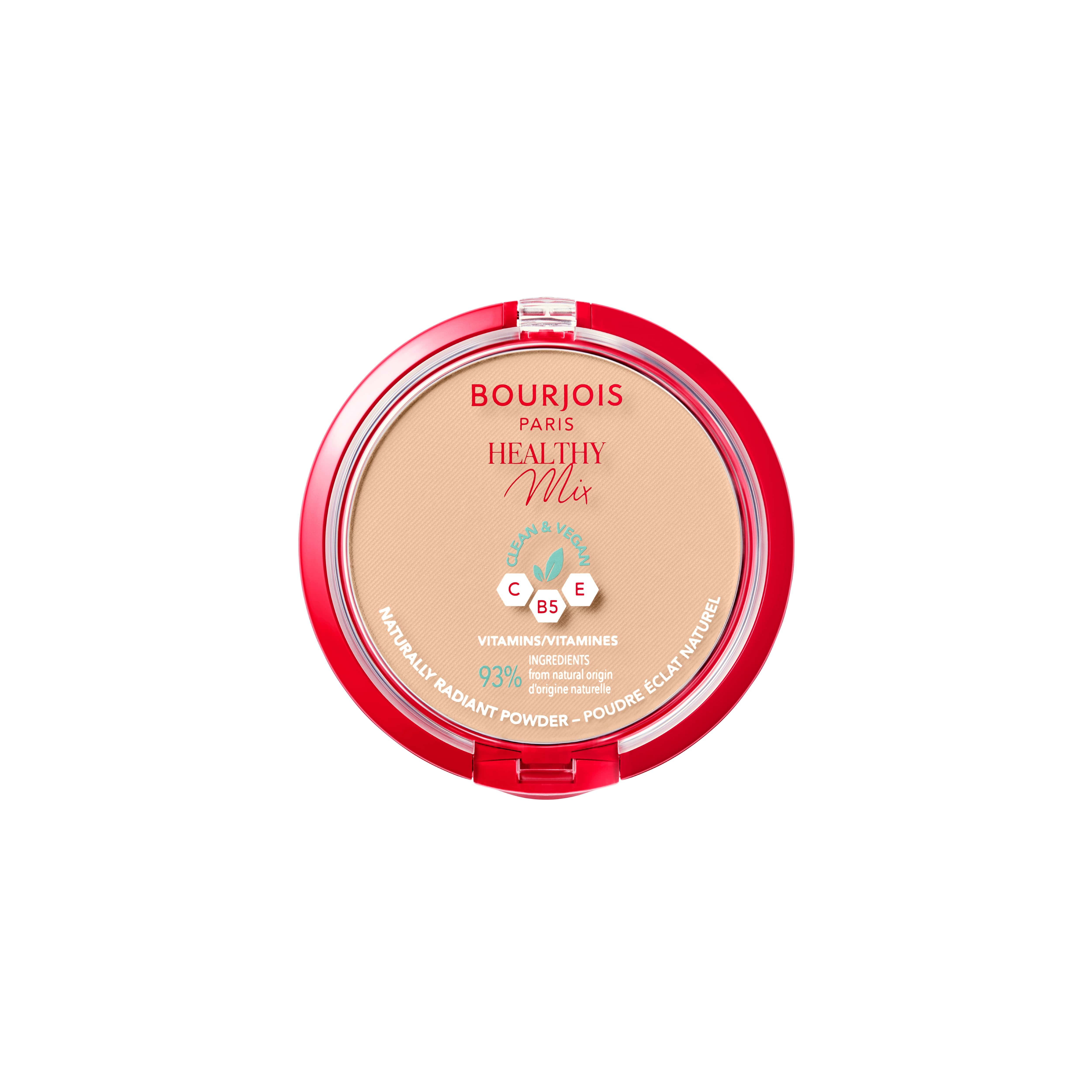 BOURJOIS HEALTHY MIX Компактна пудра №04 Beige dor, 1 бр.