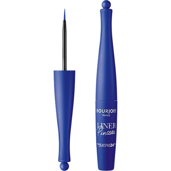 BOURJOIS LINER PINCEAU Течна очна линия №04 Bleu Pop Art, 1 бр.