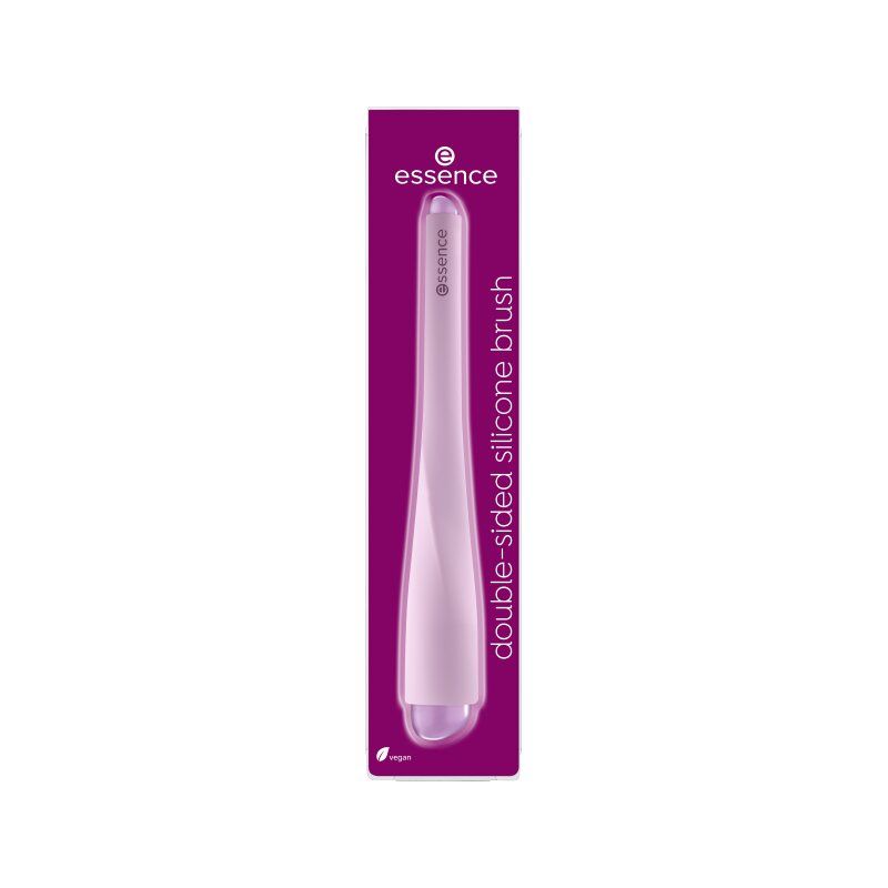 ESSENCE DOUBLE-SIDED SILICONE BRUSH Двустранна четка за грим силиконова 01