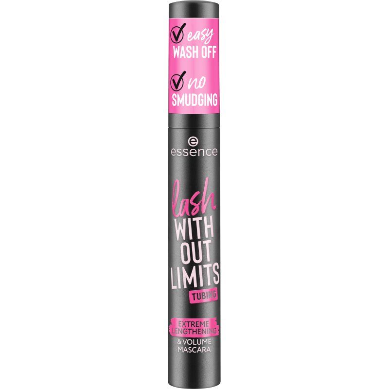 ESSENCE LASH WITHOUT LIMITS TUBING EXTREME LENGTHENING & VOLUME MASCARA04 Спирала за очи