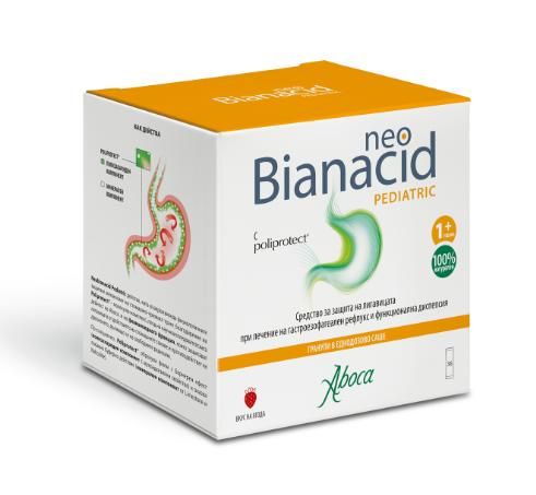 Aboca NeoBianacid Pediatric При киселини и рефлукс за деца 36 сашета