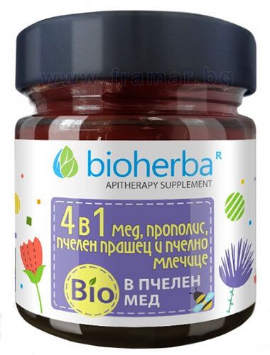 Bioherba Пчелен микс 4 в 1 280 г