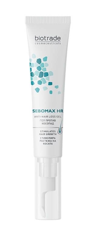 Biotrade Sebomax HR Стимулиращ гел против косопад и алопеция ареата при жени и мъже 26 мл