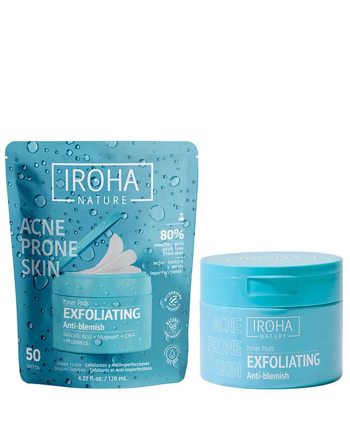 Iroha Nature Тоник падове за мазна кожа х 50 броя