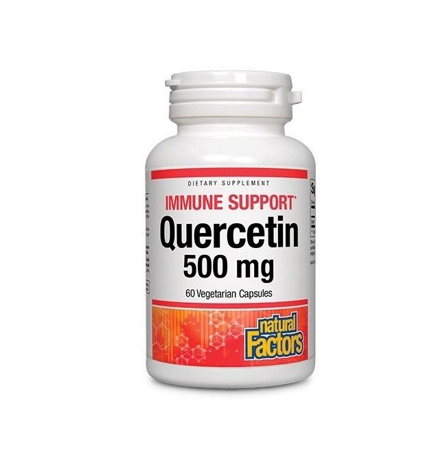 Natural Factors Immune Support Quercetin Кверцетин 500 мг х 60 капсули