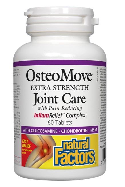 Natural Factors OsteoMove Joint Care грижа за ставите 1431 мг х 60 таблетки