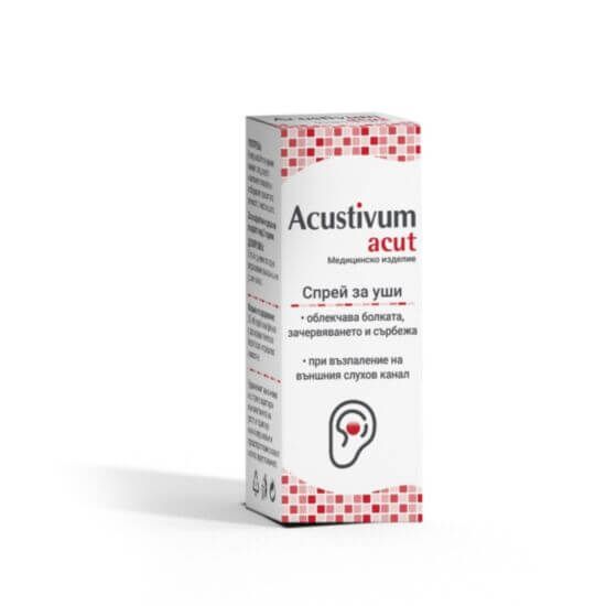 NaturProdukt Acut Спрей за уши за облекчаване на болка, зачервяване и сърбеж 20 мл