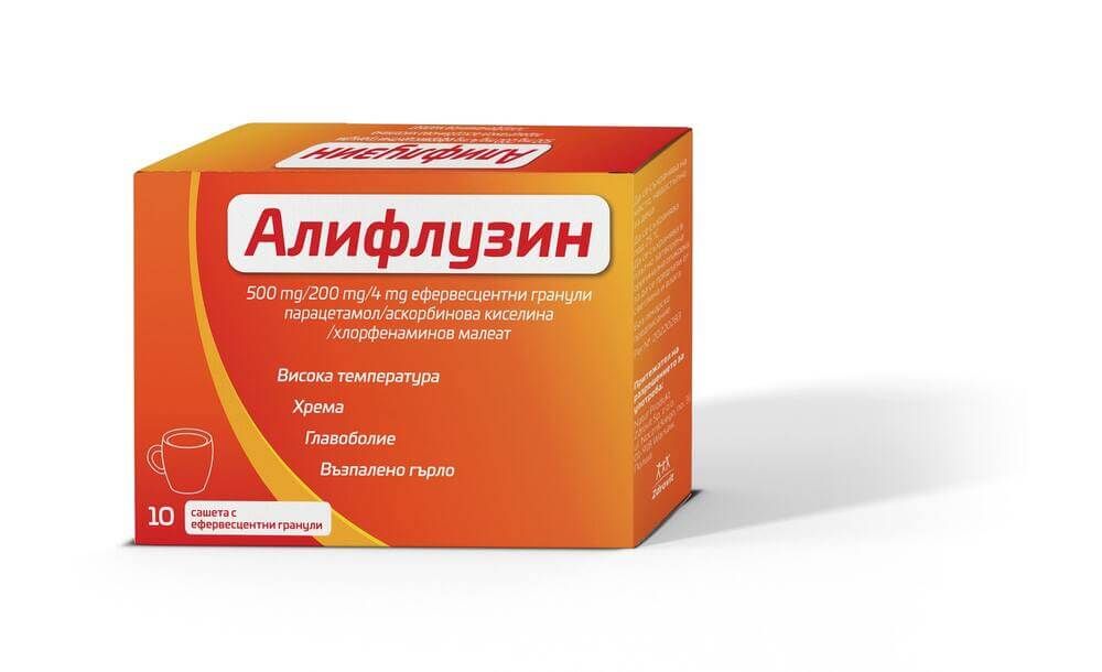 NaturProdukt Алифузин х 10 сашета ефервесцентни гранули