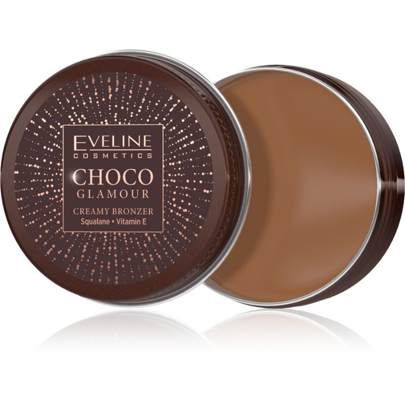 EVELINE CHOCO GLAMOUR Крем бронзант за контуриране на лицето N01 ,20гр
